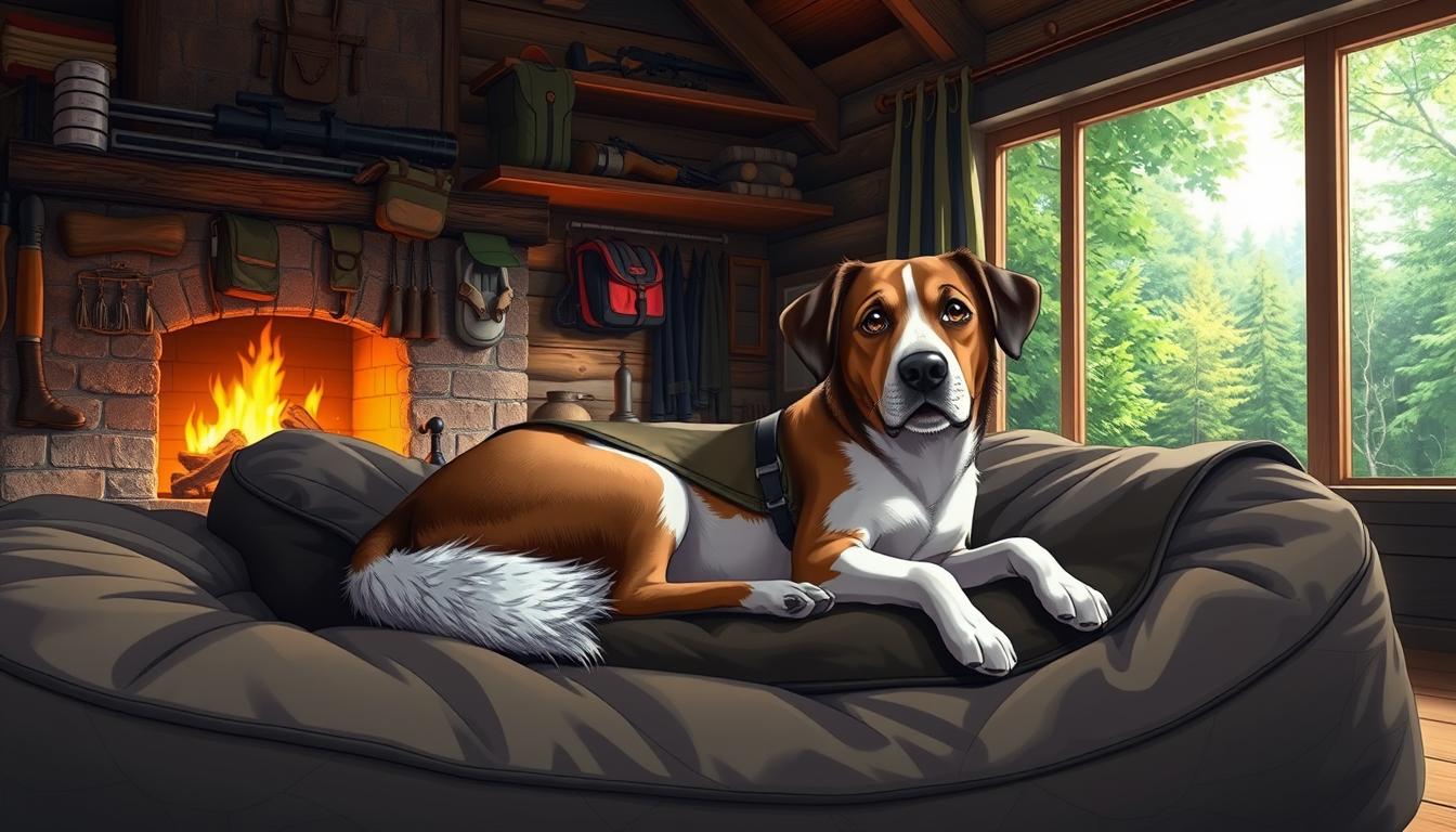 équipement pour chien de chasse