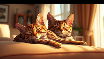 chat Bengal épanoui