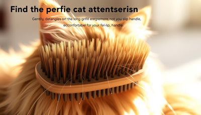 brosse à chat pour poils longs