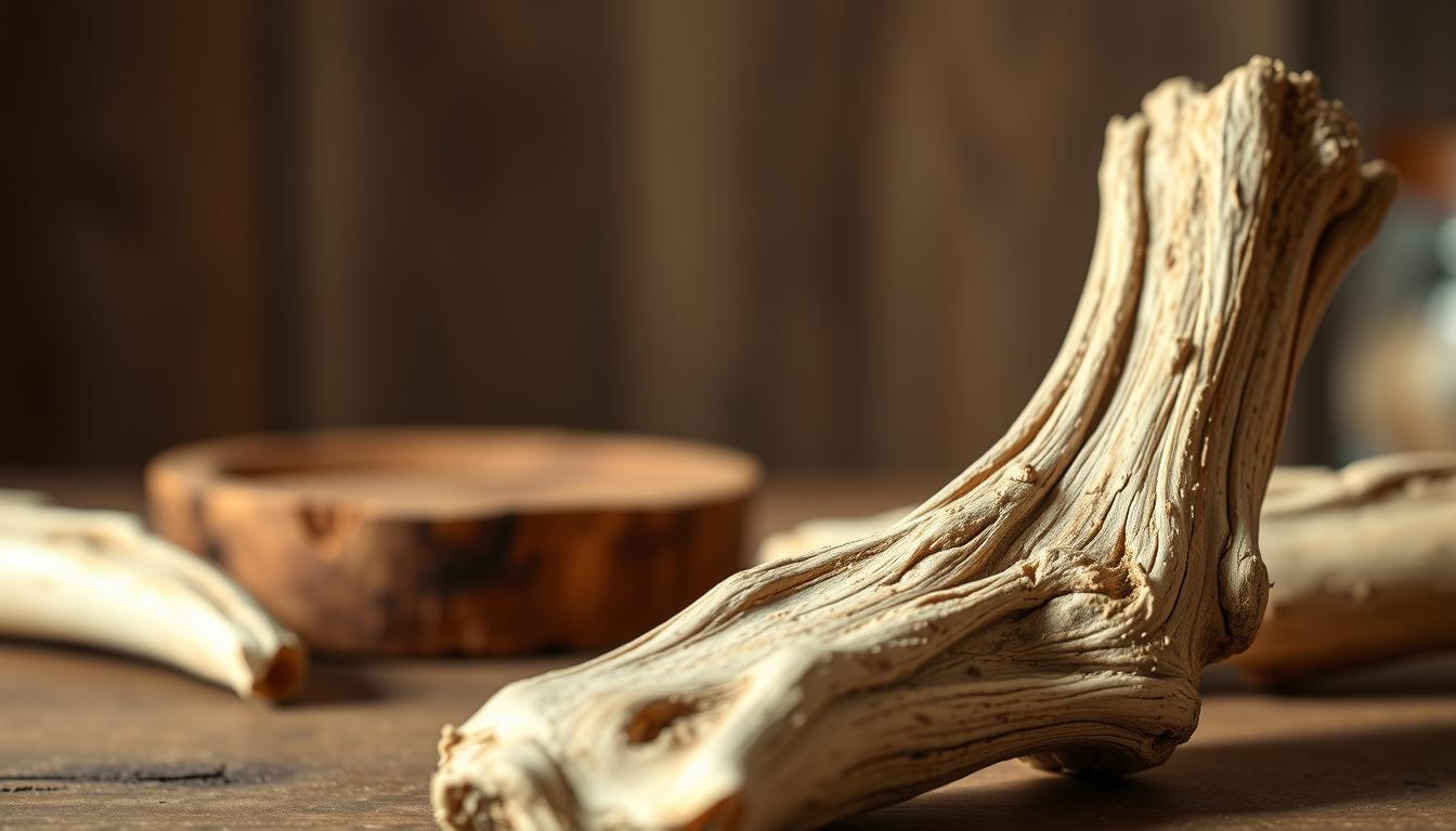 bois de cerf chien