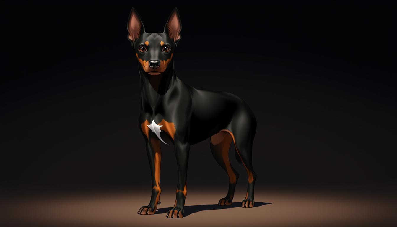 Manchester Terrier élégant