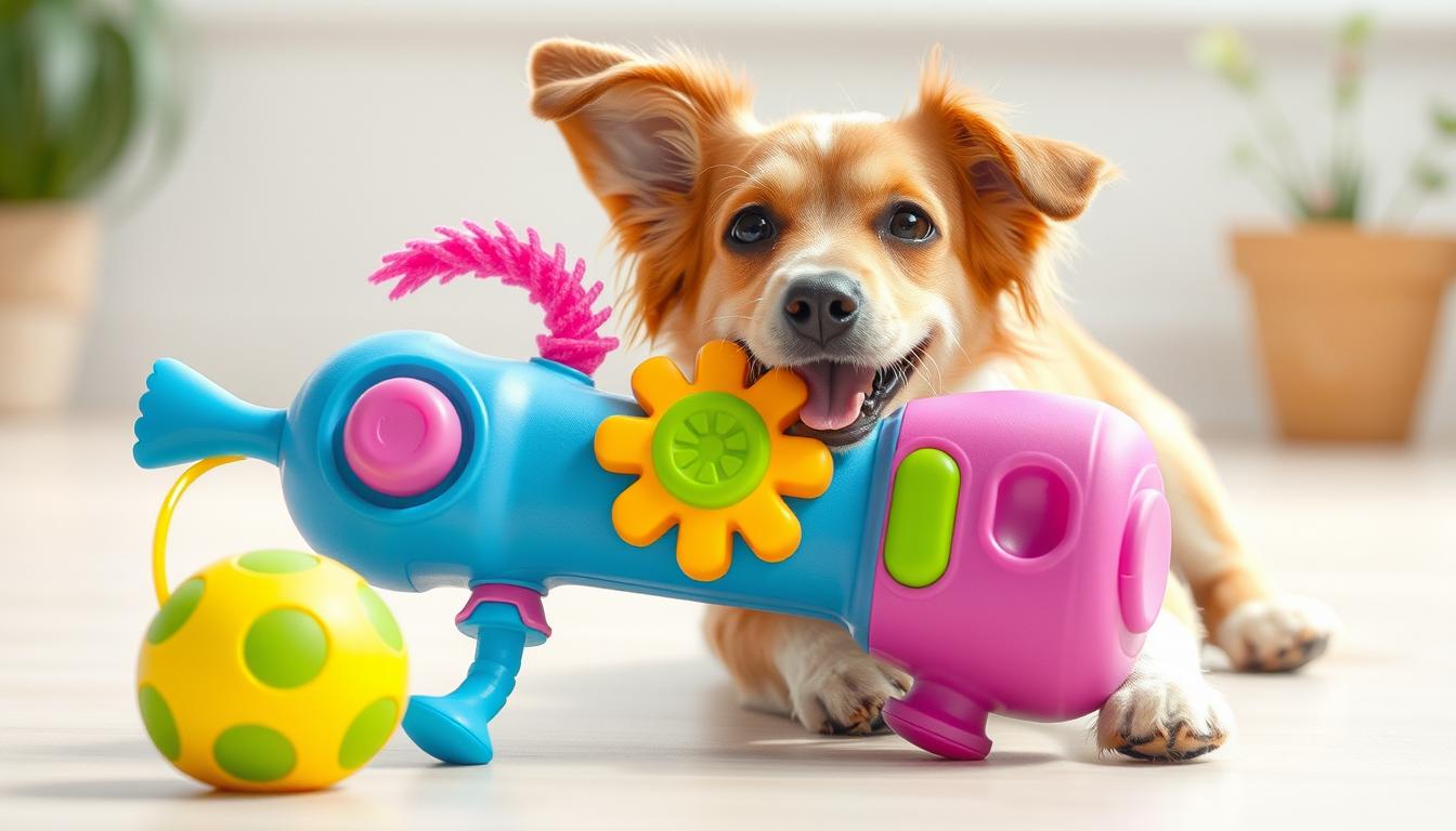 jouet interactif pour chien