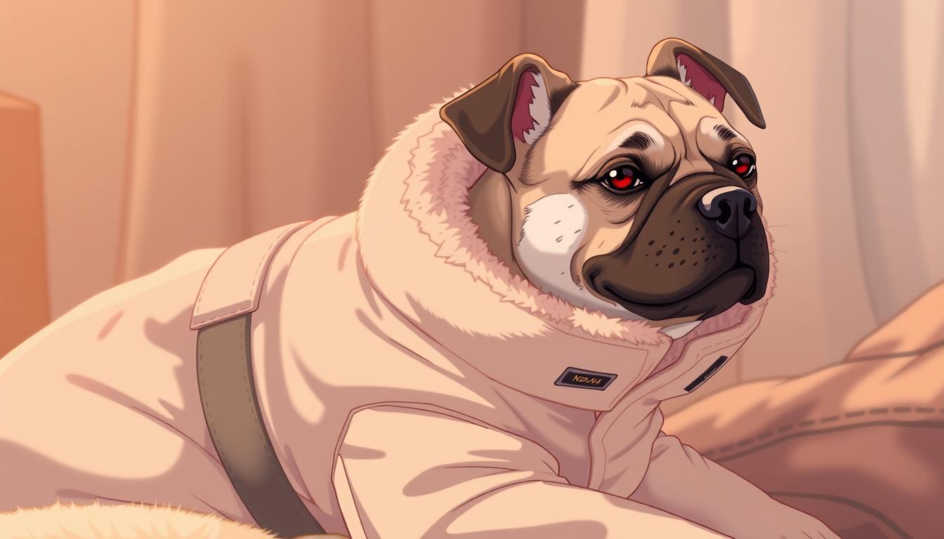 manteau chien douillet