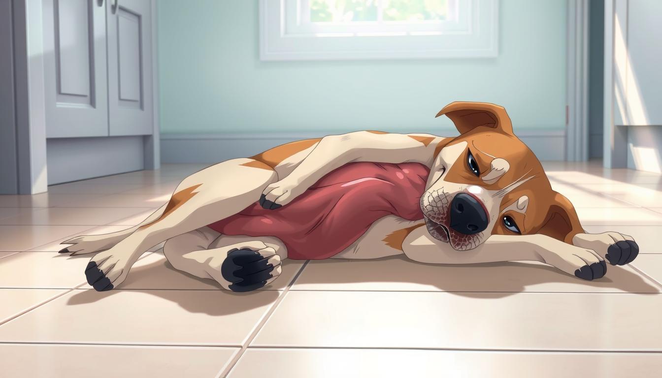 diarrhée chez le chien