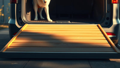 rampe pour chien sécurisée