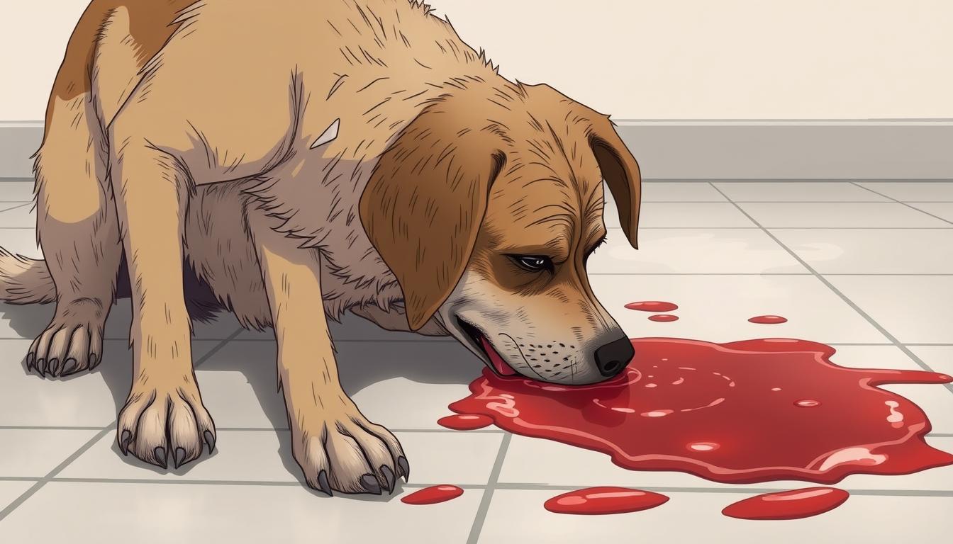 diarrhée et vomissement chien