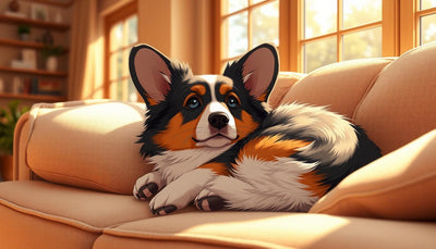 Welsh Corgi confortable