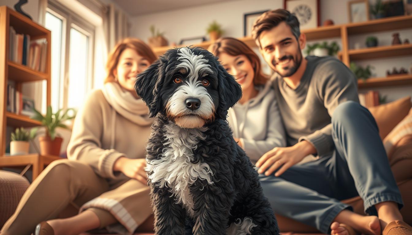 Bernedoodle famille