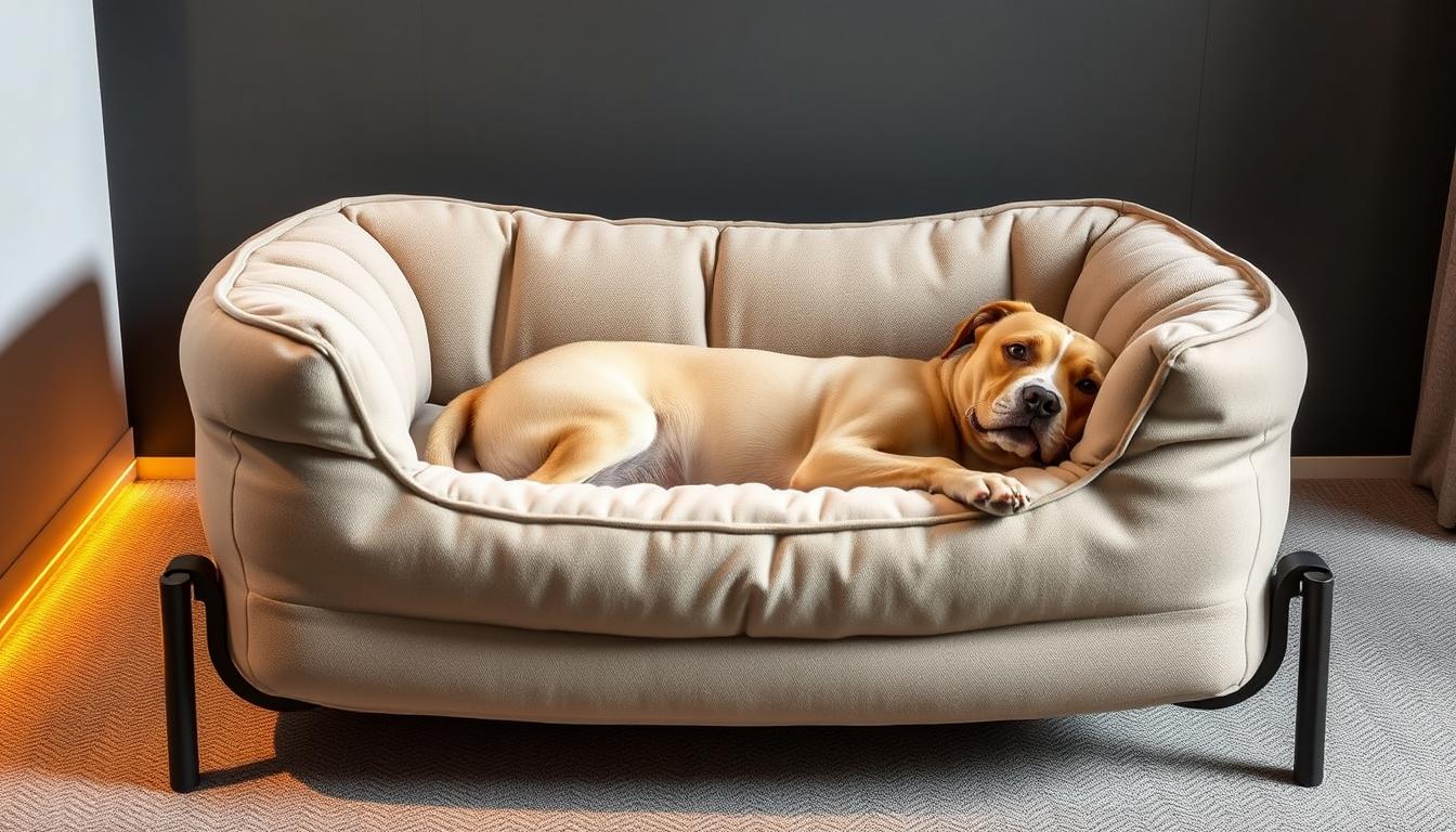 Panier confortable pour chien de grande taille