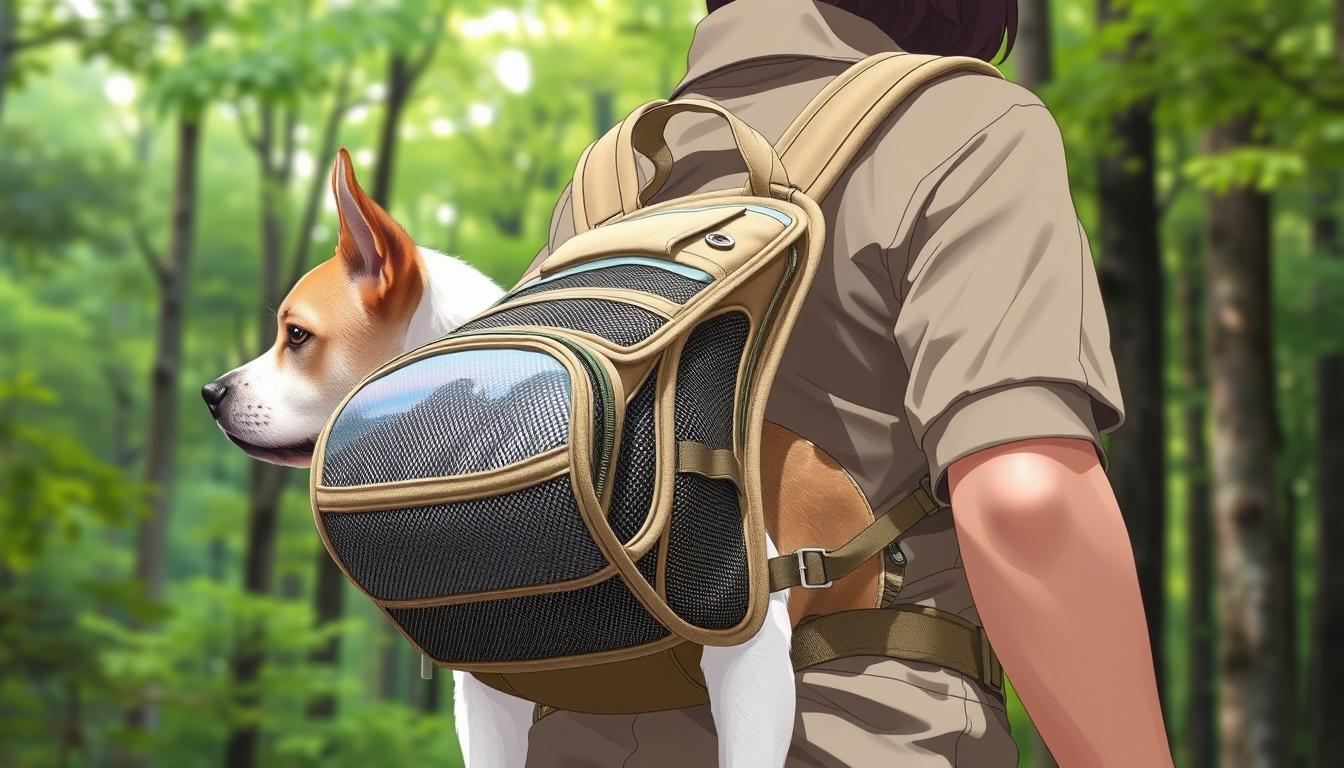 sac à dos pour chien confort sécurité