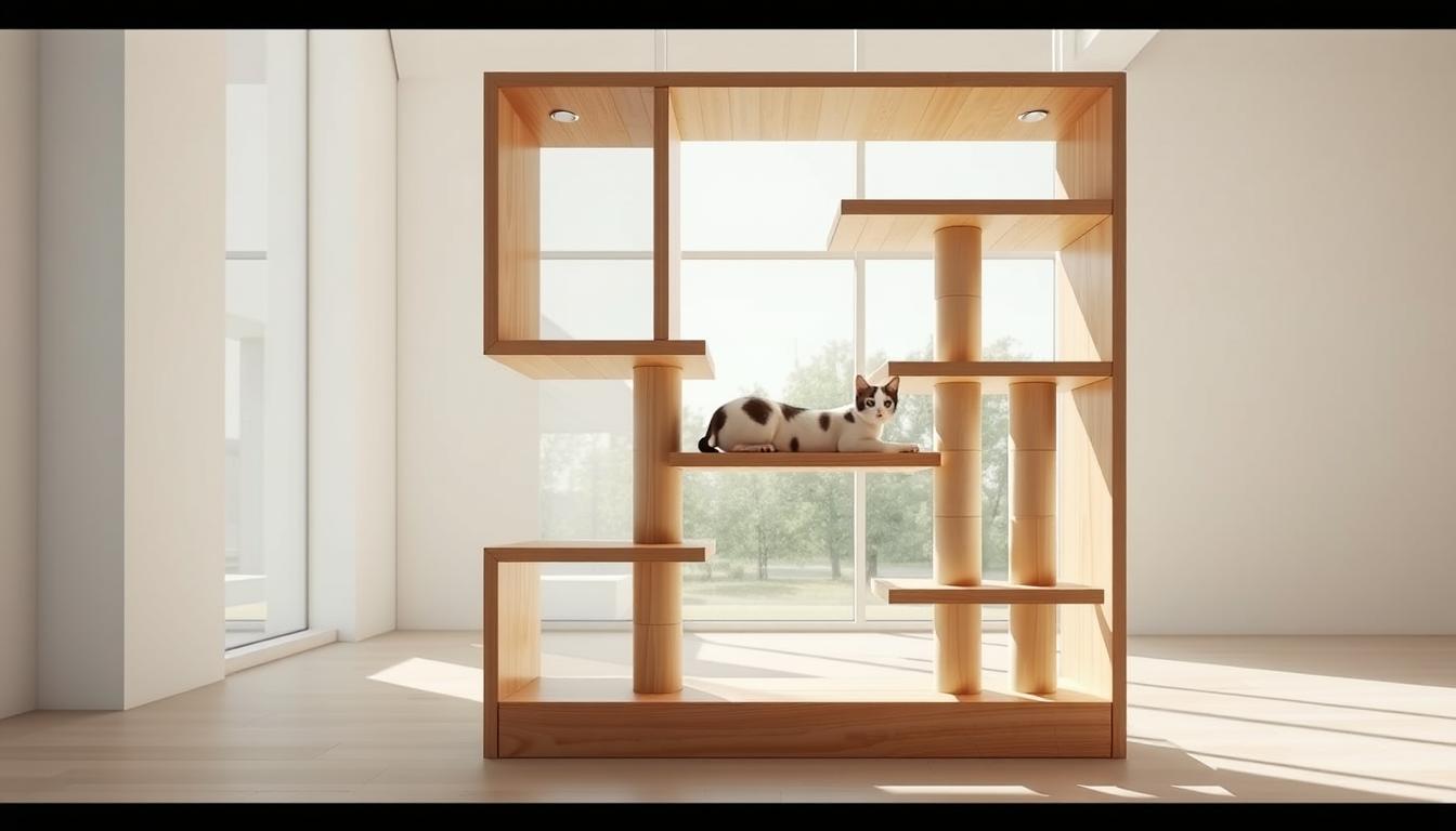 arbre à chat design haut