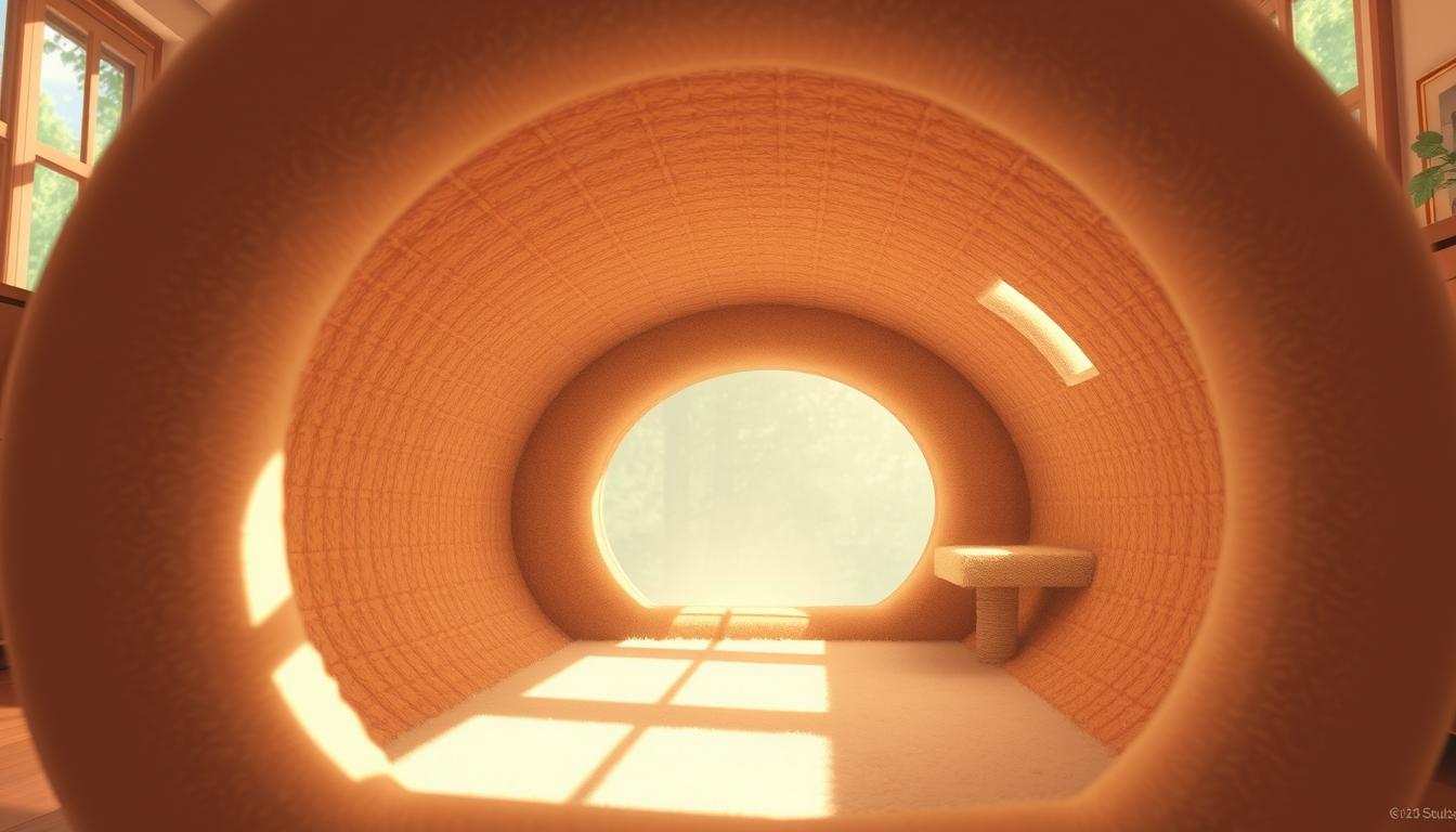 Tunnel pour chat confortable