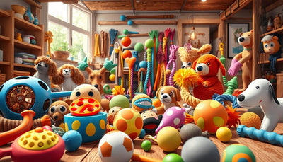 jouets interactifs pour chiens