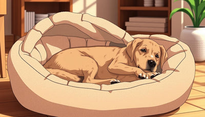 panier pour chien déhoussable