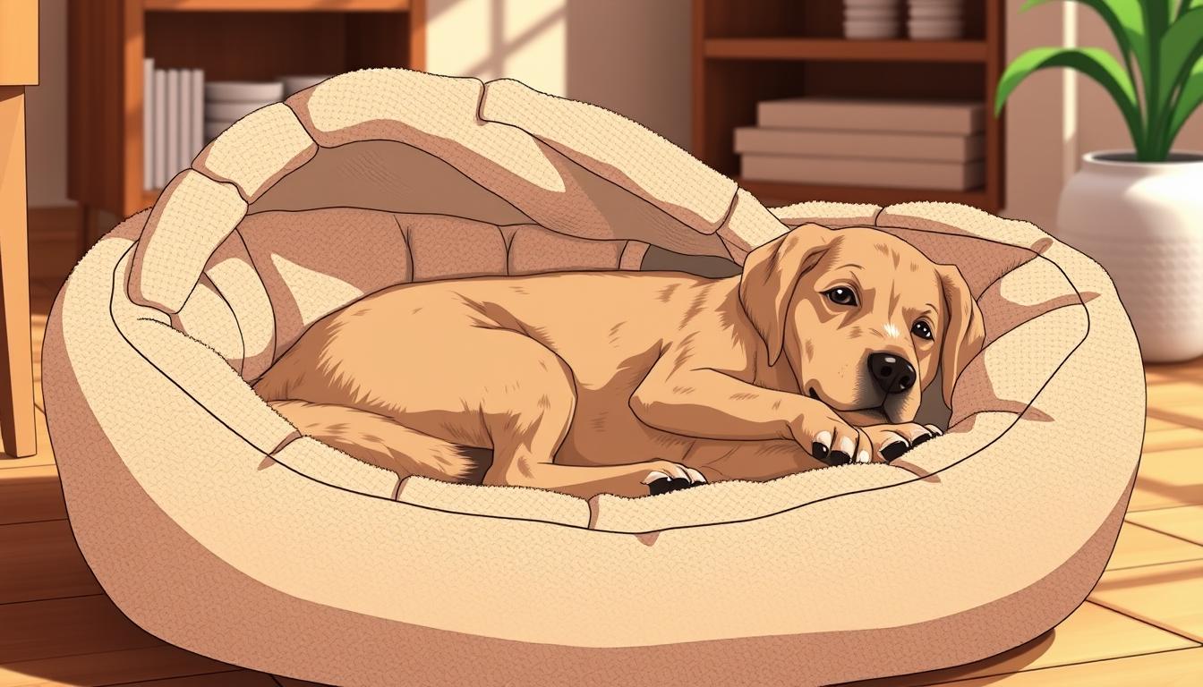 panier pour chien déhoussable