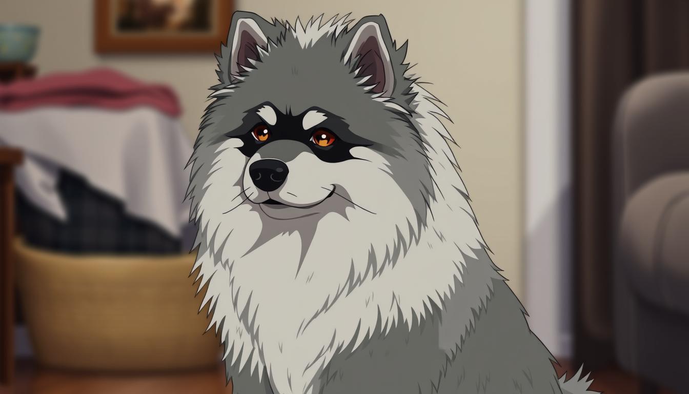 race de chien Keeshond