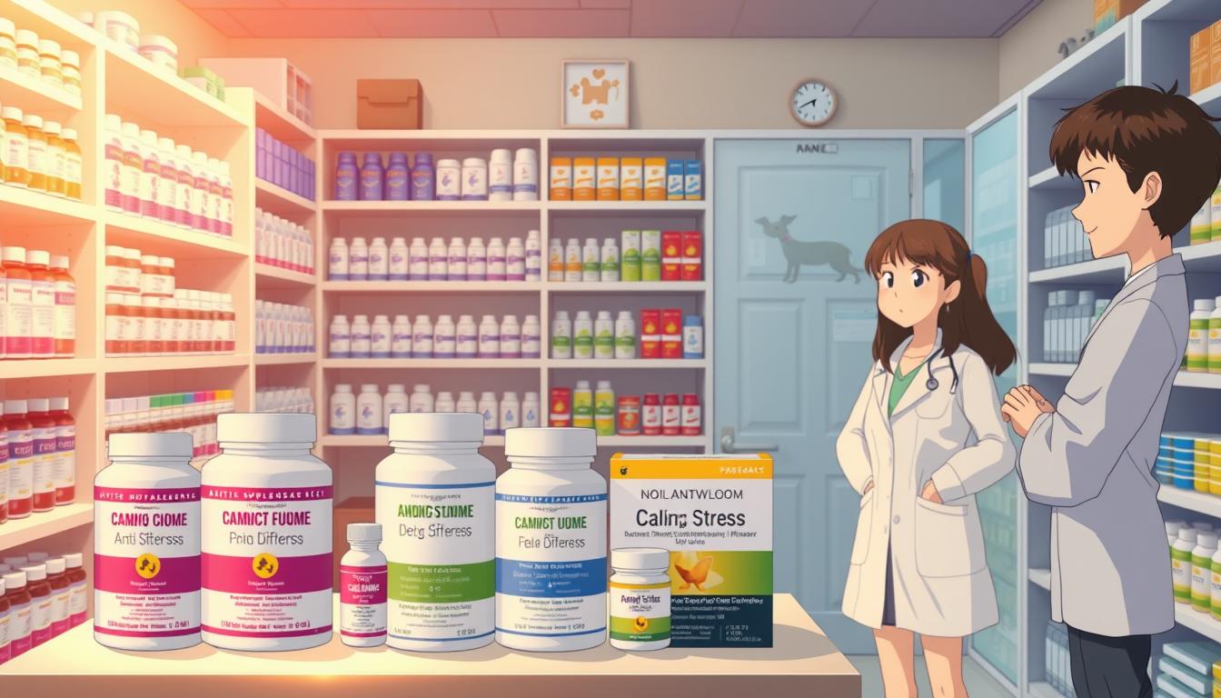 solutions anti-stress pour chien en pharmacie
