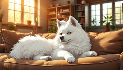Spitz Loup comme compagnon idéal