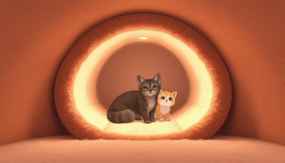 Tunnel pour chat grande taille