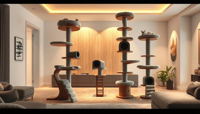 Arbre à chat design luxe : le confort pour votre chat - One PETS-TOP