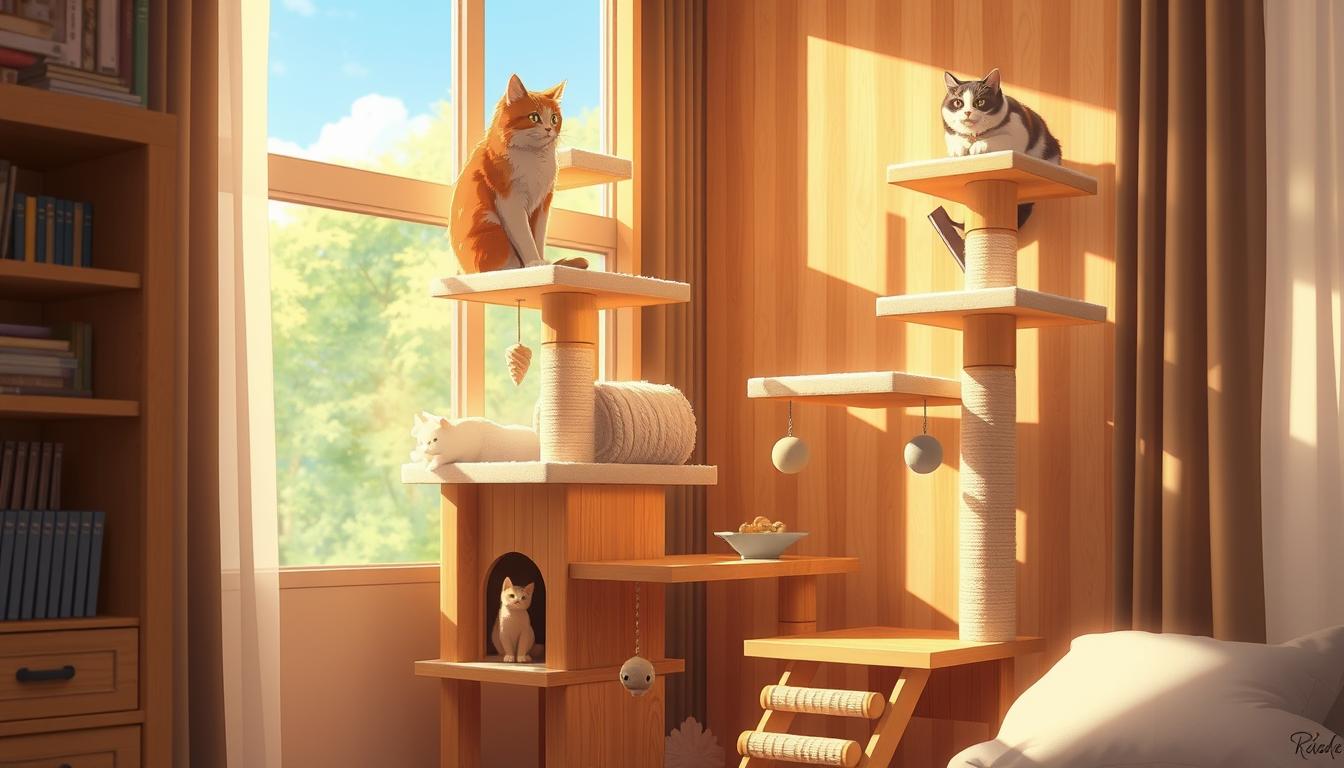 Arbre à chat pour Maine Coon : confort et bien-être 🐱❤️ - One PETS-TOP