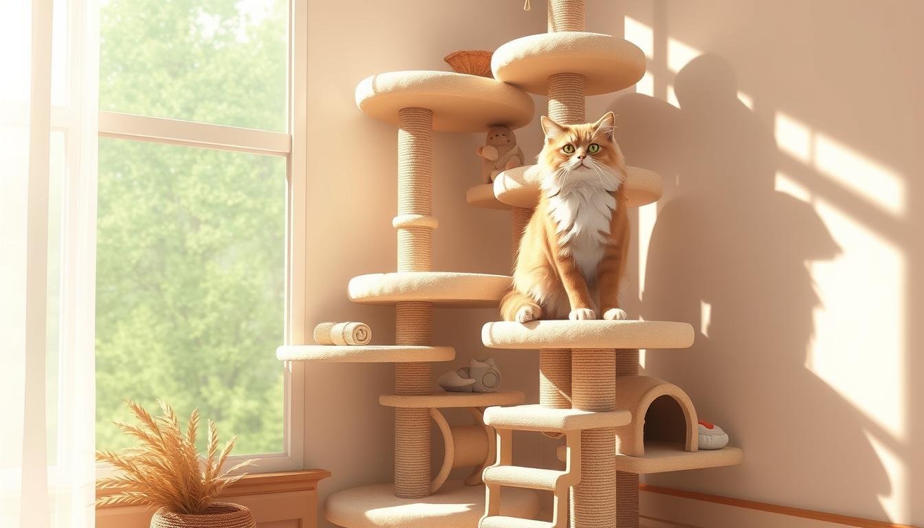 Arbre à chat pour Maine Coon : Espace de jeu et de repos 🏠 - One PETS-TOP