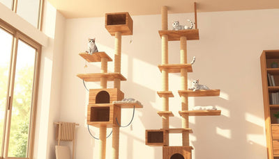 Arbre à chat XXL Design pour un Confort Optimal 😊 - One PETS-TOP