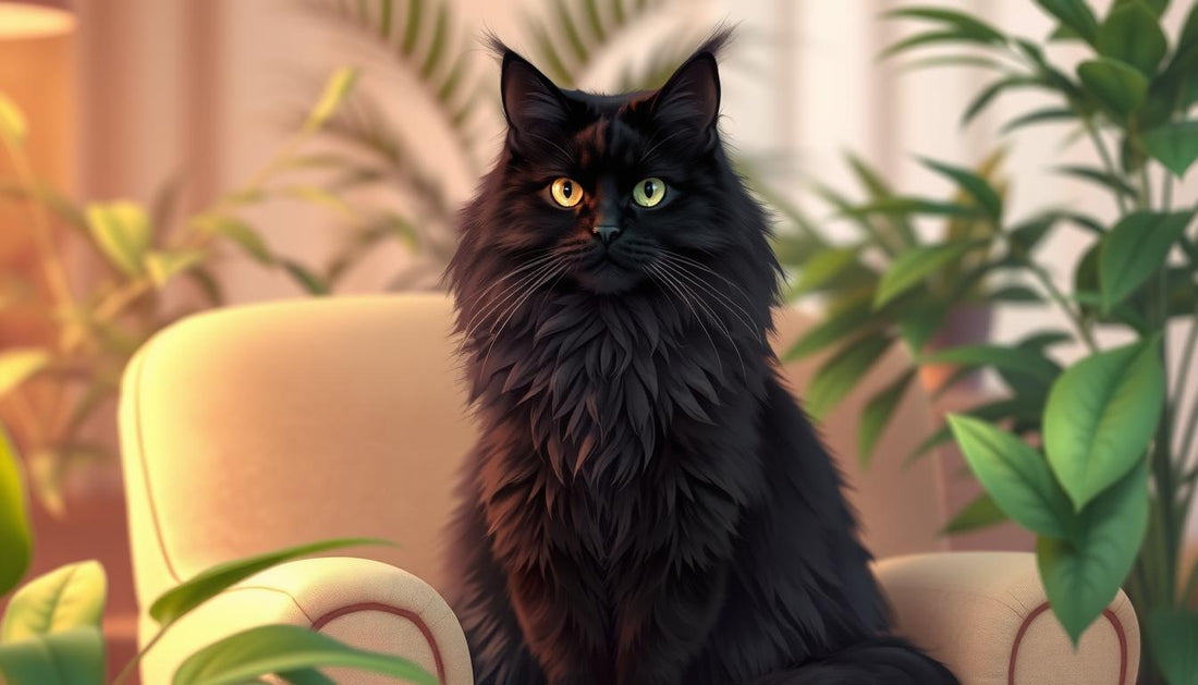 Maine Coon Black Smoke