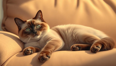 Chat Burmese confortable