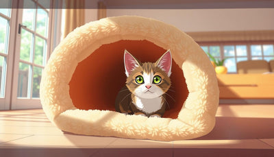 tunnel pour chat ludique