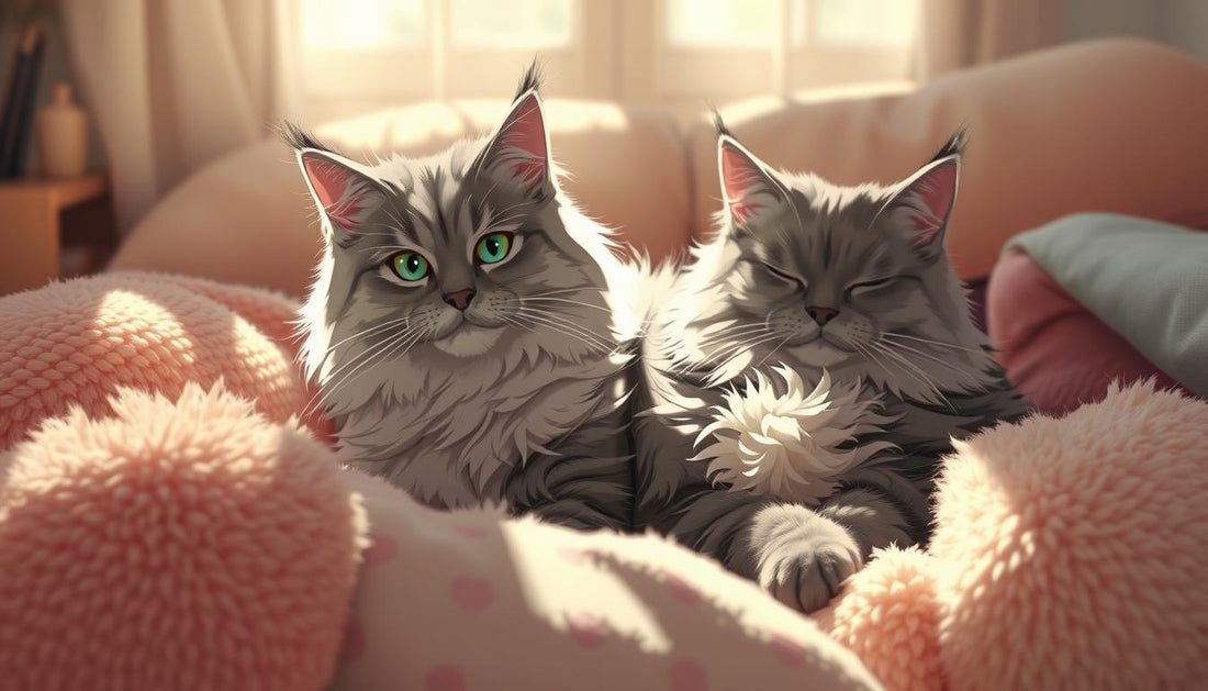 chaton maine coon familial