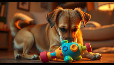 jouet interactif chien
