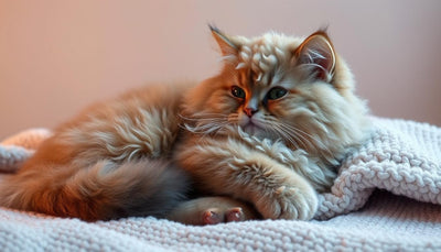 chat LaPerm au pelage bouclé