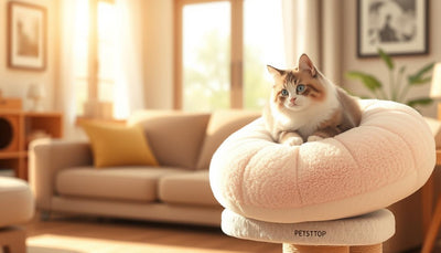 coussin chat donut