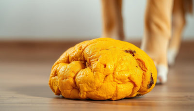 "Caca chien jaune : signes de bonne santé ou problème ? 🤔" - One PETS-TOP