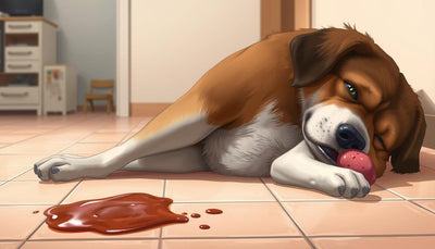 chien diarrhée vomissement