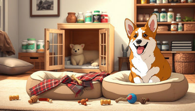 Produits de confort pour corgi