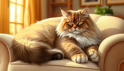 Maine Coon géant et affectueux