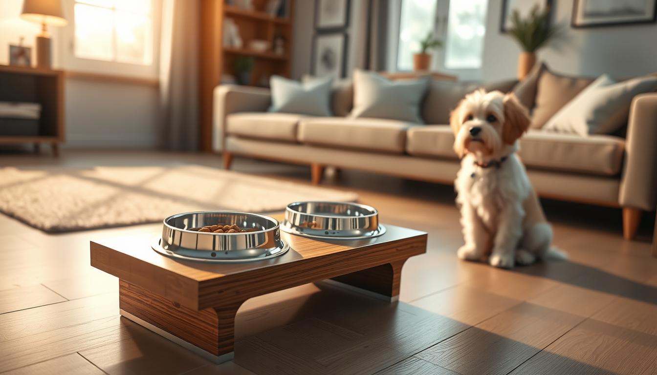 Confort pour votre chien : porte gamelle pratique 🐶 - One PETS-TOP