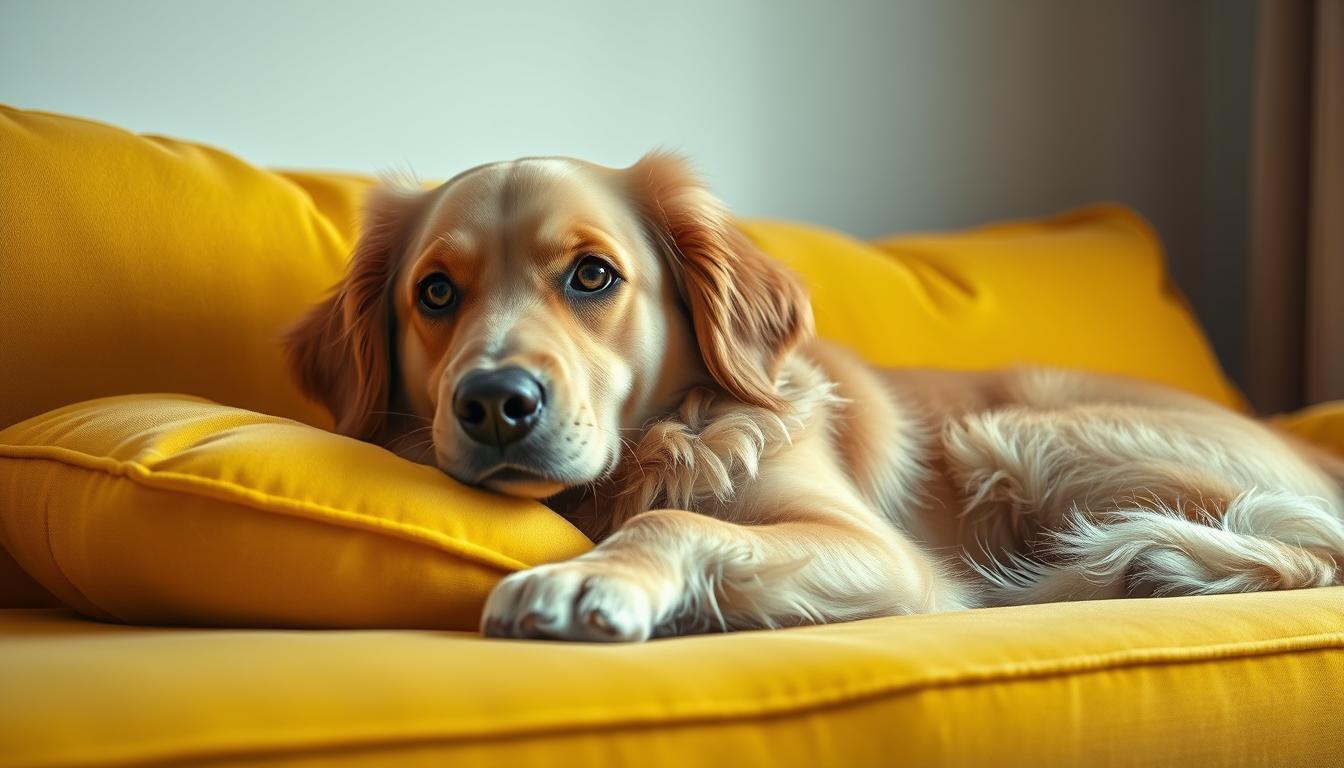 Confort pour votre chien selle jaune : nos solutions 🐶 - One PETS-TOP