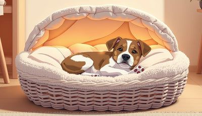 Coussin Panier Chien Dehoussable - Confort pour Votre Compagnon 🐶 - One PETS-TOP