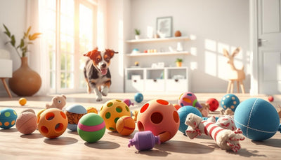 jouets interactifs pour chien stimulants
