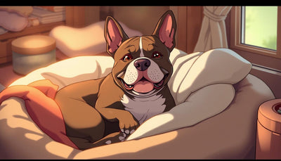 American Bully confort et bonheur