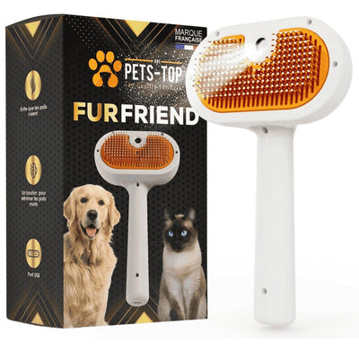 Démêlez facilement avec brosse chat poil long noeud de One PETS-TOP