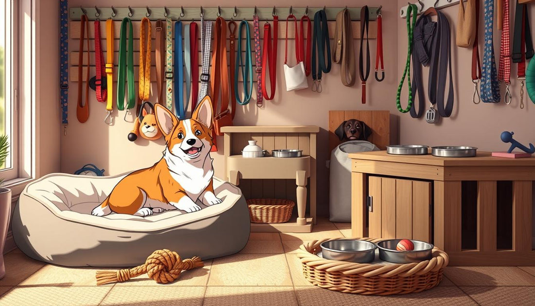 accessoires pour corgi chien