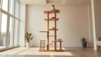 arbre à chat design contemporain
