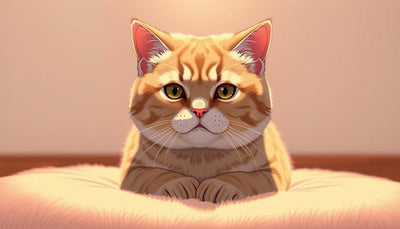 Chat Scottish Fold avec oreilles pliées