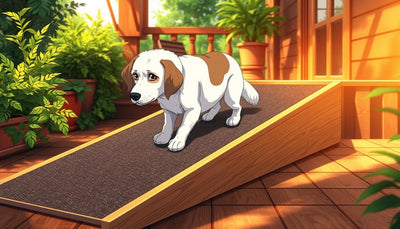 rampe pour chiens sécurisée