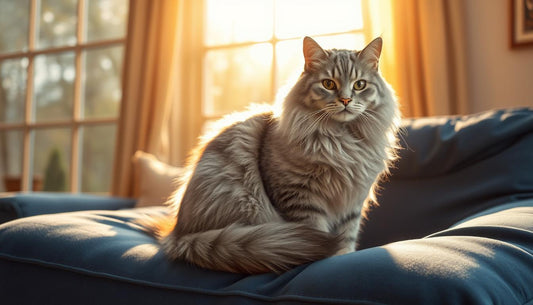 Maine Coon gris