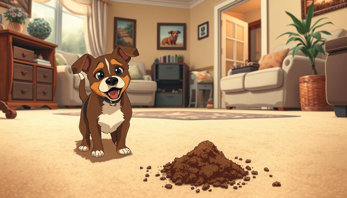 Mon chien fait caca dans la maison pour se venger : solutions 🐾💕 - One PETS-TOP